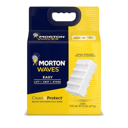 Morton Salt Morton Waves Water Softener Salt Bar 20 lb 2505